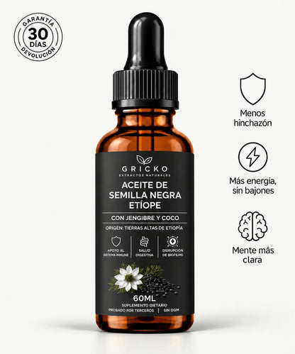 Aceite de Semilla negra Etíope-5% Timoquinona